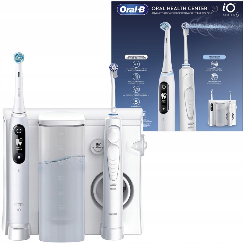 Outlet ORAL-B ZESTAW DO HIGIENY JAMY USTNEJ IRYGATOR CENTER OXYJET