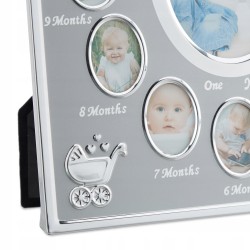 Outlet Ramka na wiele zdjęć 13 Relaxdays 29 x 24 cm imitacja srebra