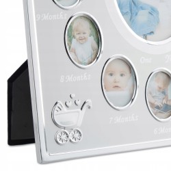 Outlet Ramka na wiele zdjęć 13 Relaxdays 29 x 24 cm imitacja srebra