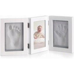 Outlet Ramka na zdjęcia z odciskami dłoni i stóp Jané + glina