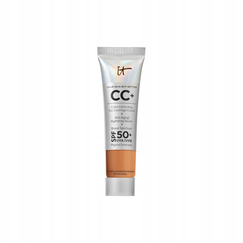 IT Cosmetics CC Crème SPF50+ Korygująca Wysokie Krycie Odcień Tan 12ml
