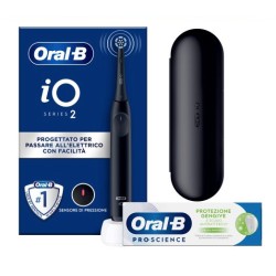 Outlet ORAL-B IO Series 2 Szczoteczka Elektryczna Czarna 3 Tryby Etui