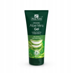Aloe Pura Żel Aloesowy Bio 200ml Naturalny Kojący i Chłodzący