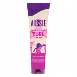 Aussie Bouncy Curls Work That Curl krem bez spłukiwania do włosów kręconych