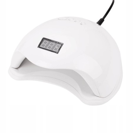 Outlet Lampa LED UV MOCNA 48W do żeli hybryd lakierów LALILL 4 tryby biały