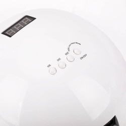 Outlet Lampa LED UV MOCNA 48W do żeli hybryd lakierów LALILL 4 tryby biały