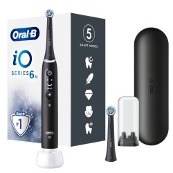 Outlet Szczoteczka magnetyczna elektryczna obrotowa Oral-B iO 6N czarny