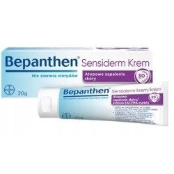 Bepanthen Sensiderm 20 g krem na zmiany skórne w atopowym zapaleniu skóry