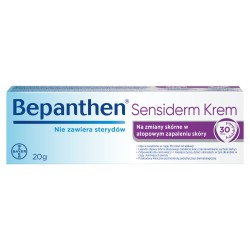 Bepanthen Sensiderm 20 g krem na zmiany skórne w atopowym zapaleniu skóry
