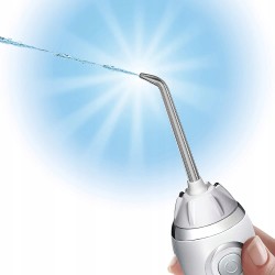Outlet Waterpik WP-580EU Irygator bezprzewodowy 3 ciśnienia USB biały