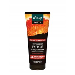 Kneipp Men Energy Oczyszczający żel 3w1 do twarzy, ciała i włosów 200 ml