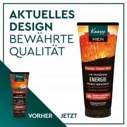 Kneipp Men Energy Oczyszczający żel 3w1 do twarzy, ciała i włosów 200 ml
