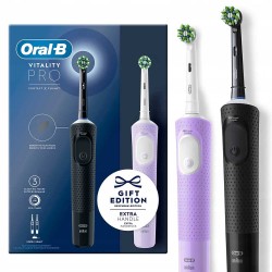 Outlet Szczoteczka elektryczna Oral-B Vitality Pro D103 Duo czarna i