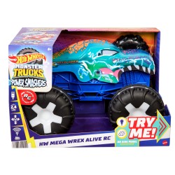Outlet Hot Wheels Monster Trucks RC Mega Wrex Alive Pojazd Zdalnie