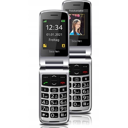 Outlet Telefon komórkowy Bea-fon Vivo X5 256 MB / 512 MB 3G czarny 1000 mAh