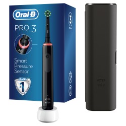 Outlet Szczoteczka elektryczna Oral-B Pro 3 3500 czarna 45000 obr/min timer