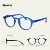 Outlet OPULIZE REY Okulary do czytania +1.50, zestaw 3 szt. wielokolorowy