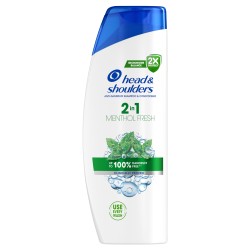 Head & Shoulders Menthol Fresh 2w1 - Szampon przeciwłupież. z odżywką 400ml