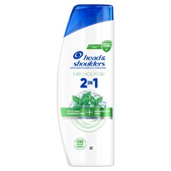 Head & Shoulders Menthol Fresh 2w1 - Szampon przeciwłupież. z odżywką 400ml