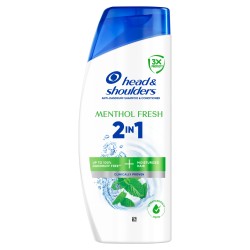 Head & Shoulders Menthol Fresh 2w1 - Szampon przeciwłupież. z odżywką 400ml