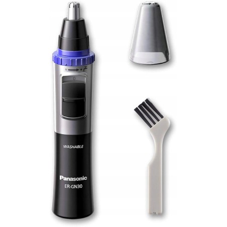 USZKODZONY Trymer do nosa brwi Panasonic ER-GN-30K czarny zasilanie na