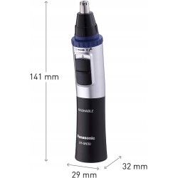 USZKODZONY Trymer do nosa brwi Panasonic ER-GN-30K czarny zasilanie na