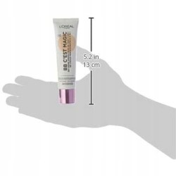 Nawilżający krem koloryzujący 02 Light L'Oreal Make Up Magic Bb Jasne Spf