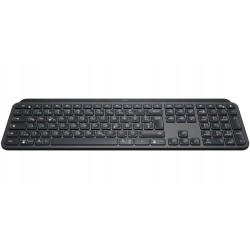 Outlet Klawiatura membranowa Logitech MX Keys czarna układ QWERTZ DE 2.4GHz