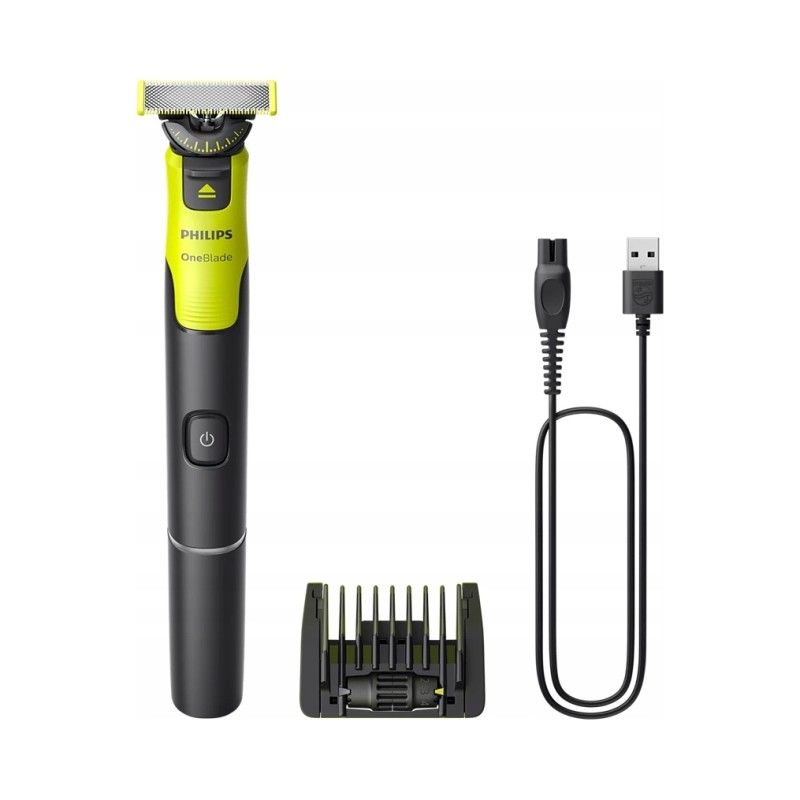 Outlet Golarka Philips OneBlade 360 QP4530/30 + akcesoria 3 ostrza czarny