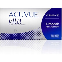 Acuvue Vita (6 soczewek) Moc: -1.25, (BC): 8.40, DIA: 14.00