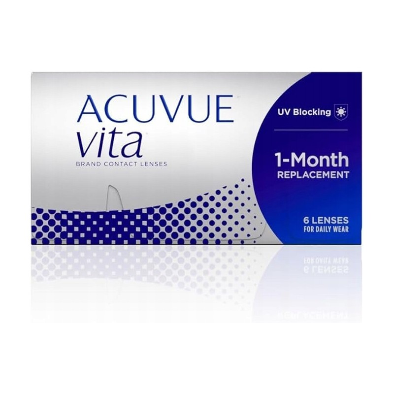 Acuvue Vita (6 soczewek) Moc: -1.25, (BC): 8.40, DIA: 14.00