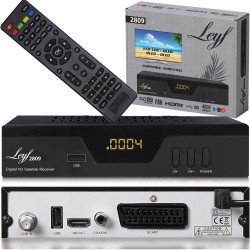Outlet Leyf 2809 odbiornik satelitarny DVB-S2 Full HD 1080p HDMI USB pilot