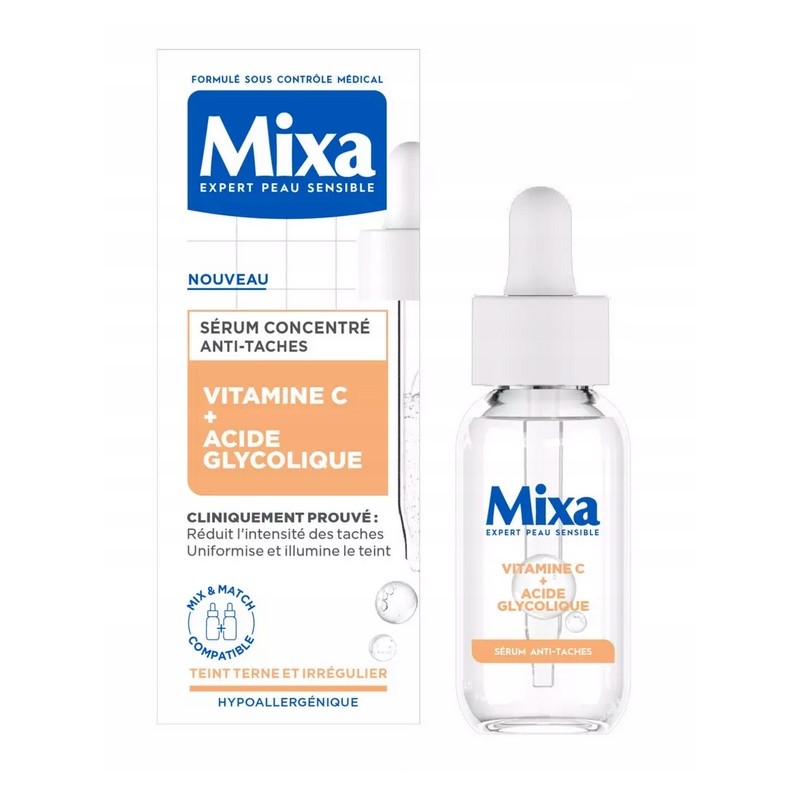 Serum Z Witaminą C Na Przebarwienia Skóry 30 ml Do Twarzy Pielęgnacja Mixa