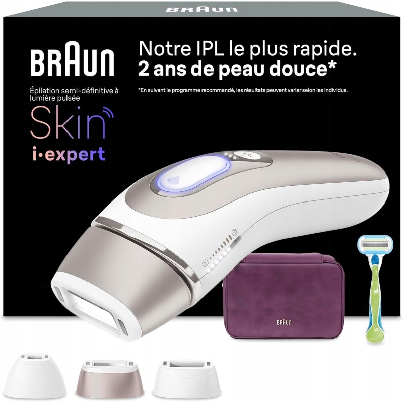 Outlet Depilator laserowy IPL Braun i-Expert PL7263 z aplikacją,