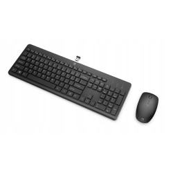Outlet Zestaw Combo HP klawiatura niskoprofilowa i mysz HP 230 1600dpi OPIS