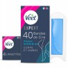Veet Expert paski woskowe 40 szt do depilacji nóg i ciała skóra wrażliwa
