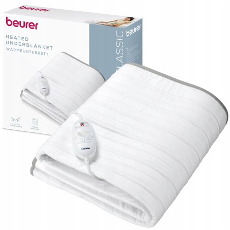 Outlet Koc elektryczny Beurer polarowy z regulacją temperatury 50W 150x80cm