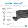 Outlet Zestaw Combo HP klawiatura niskoprofilowa i mysz HP 230 1600dpi OPIS