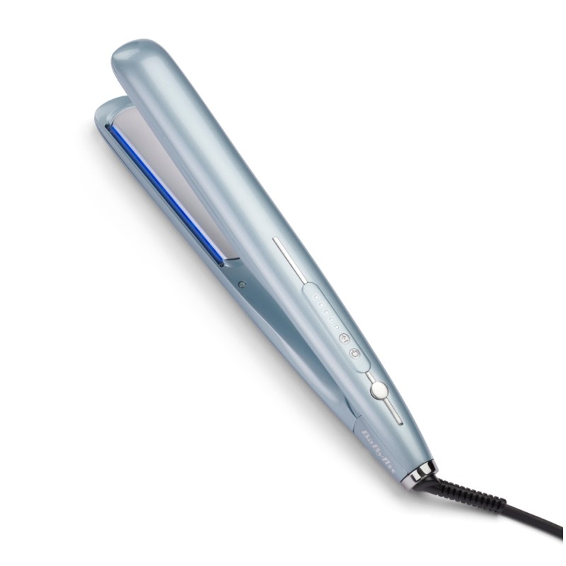 Outlet Prostownica ceramiczna BaByliss ST573E Hydro-Fusion niebieska 230 °C