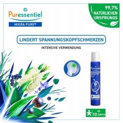 Puressentiel Roll-On na Ból Głowy z 9 Olejkami Eterycznymi 10ml