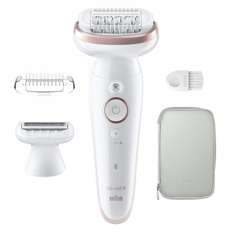 Outlet Braun Silk-épil 9 depilator dla kobiet z obrotową głowicą 9-030,