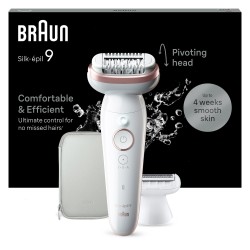 Outlet Braun Silk-épil 9 depilator dla kobiet z obrotową głowicą 9-030,