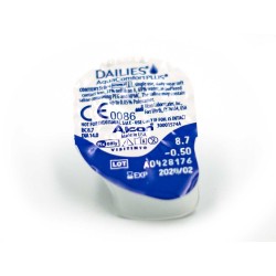 Soczewki kontaktowe Dailies jednodniowe -2,5 180 szt. 8,70 mm 14,00 mm