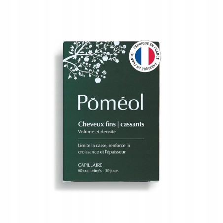 Pomeol Suplement na Wzrost i Gęstość Włosów 60 Tabletek 30 Dni