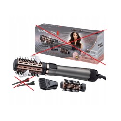 Outlet Lokówko-suszarka obrotowa Remington ceramiczna 1000 W 3 nasadki