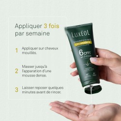 Luxeol Szampon Przyspieszający Wzrost Włosów 200ml - 6cm w 3 miesiące