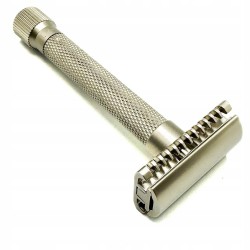 Parker Variant OC Regulowana Maszynka do Golenia na Żyletki srebny