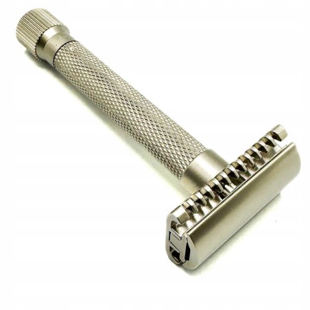Parker Variant OC Regulowana Maszynka do Golenia na Żyletki srebny