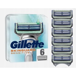 Wkłady do maszynki Gillette Skinguard Sensitive 6 sztuk