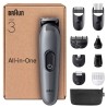 Outlet Braun AIO3565 zestaw trymer wielofunkcyjny 11w1 14 ustawień 50 min